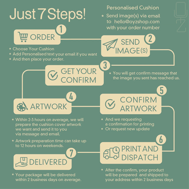 Personalised Cushion Cover from Soft Velvet Fabric