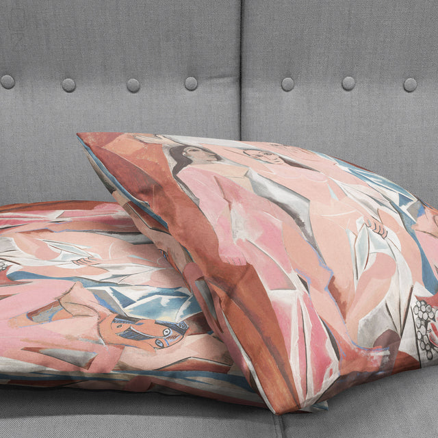Picasso 'Les Demoiselles d'Avignon' Velvet Cushion