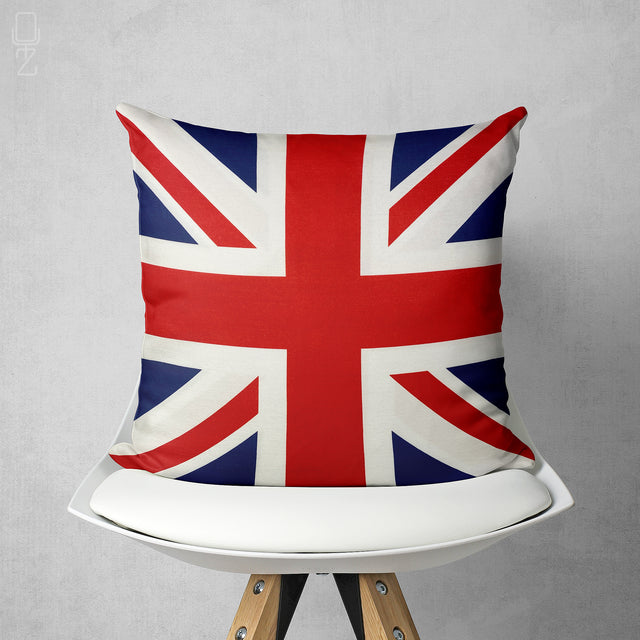 Union Jack Flag Pillow Cover with Rectangle Multi Sizes