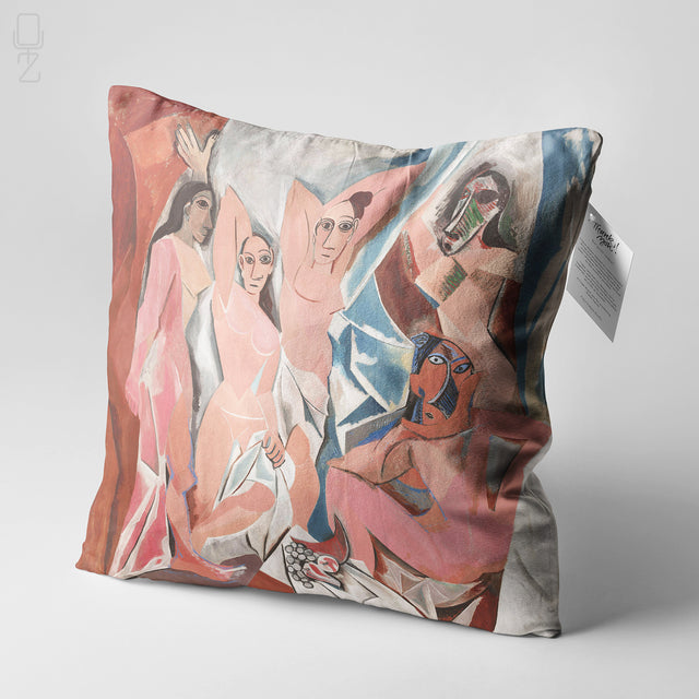 Picasso 'Les Demoiselles d'Avignon' Velvet Cushion