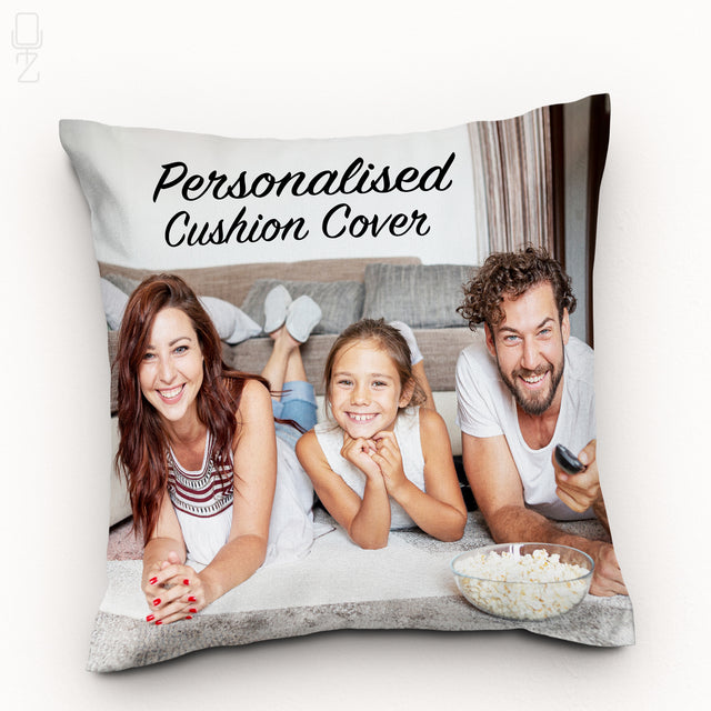 Personalised Cushion Cover from Soft Velvet Fabric