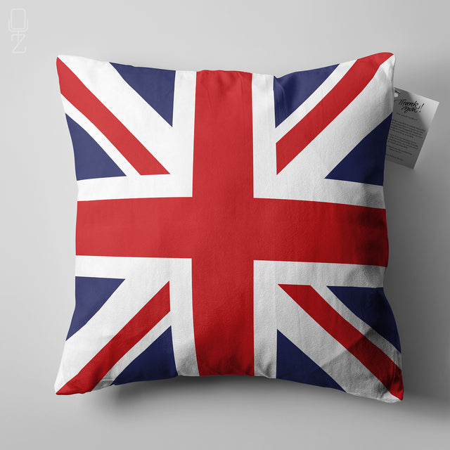 Union Jack Flag Pillow Cover with Rectangle Multi Sizes