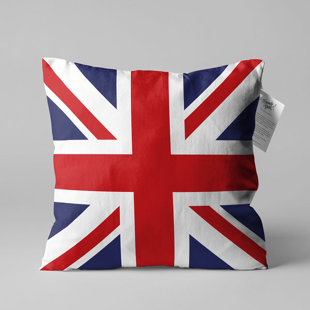 Union Jack Flag Pillow Cover with Rectangle Multi Sizes