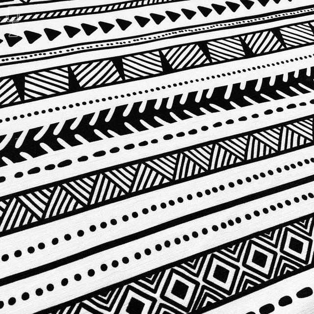 Black & White Cushion Cover from Ethnic Patterns