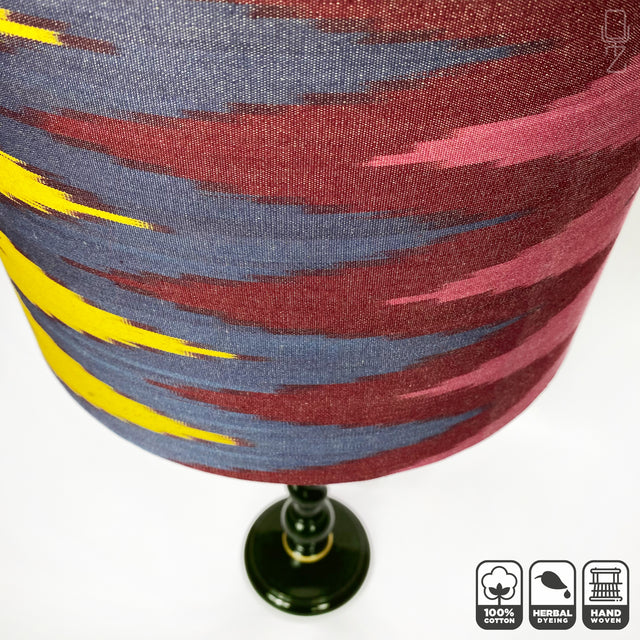 Multicoloured Zig Zag Ikat Lampshades