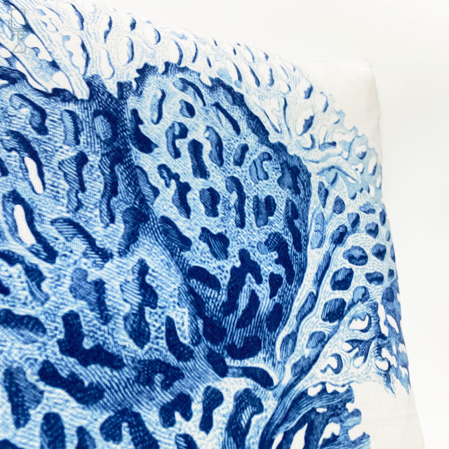 Blue Coral Reef Theme Decorative Cushion Cover