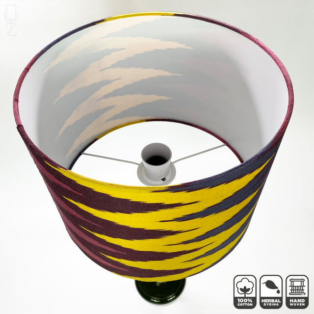 Multicoloured Zig Zag Ikat Lampshades