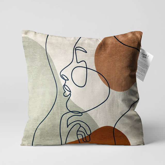 Square Printed Cushion Covers