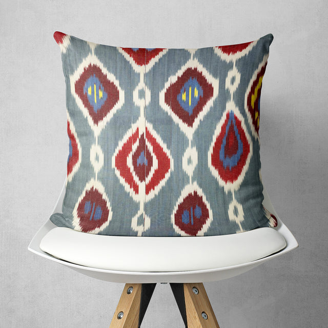 Square 100% Cotton Ikat Cushions | 50x50cm (20x20")