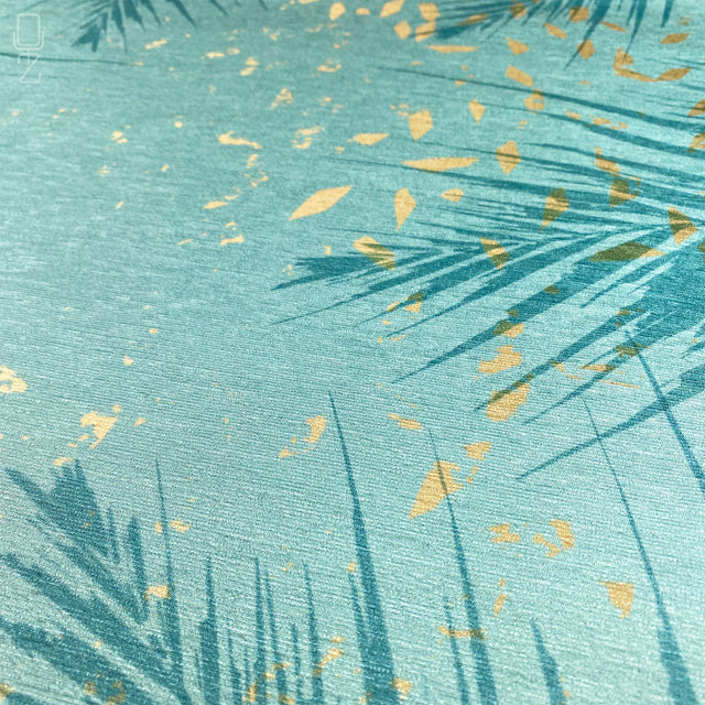 Tropical Themes on the Green Cushion Cover