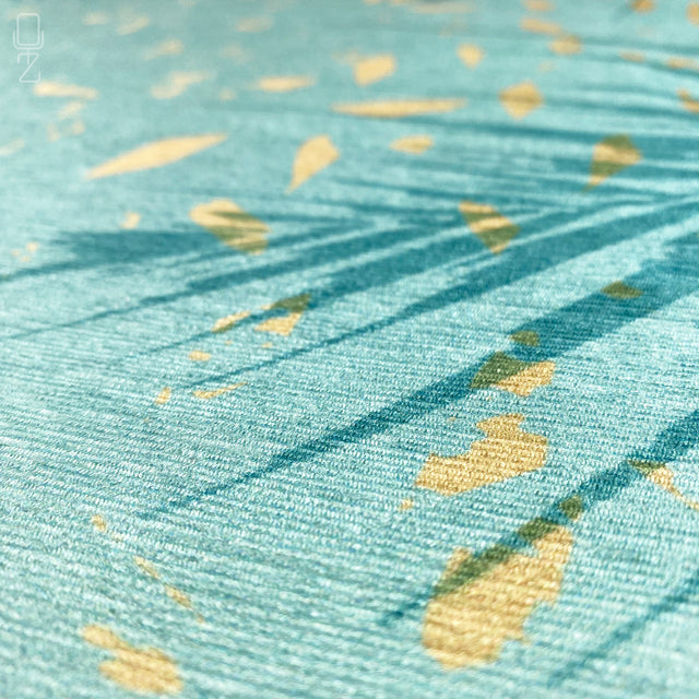 Tropical Themes on the Green Cushion Cover
