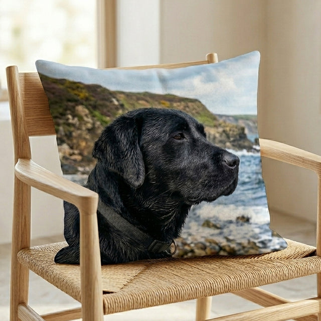 Personalised Cushion Cover from Soft Velvet Fabric