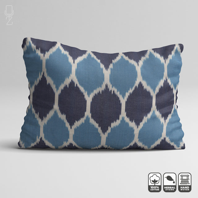 Ethnic Cotton 40x60cm Ikat Pillow Cover 